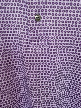 GOLF Men's Purple Patterned Polo Shirt